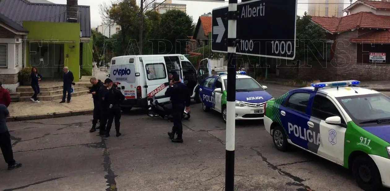 Otro choque en Alberti y Viamonte: dos heridos