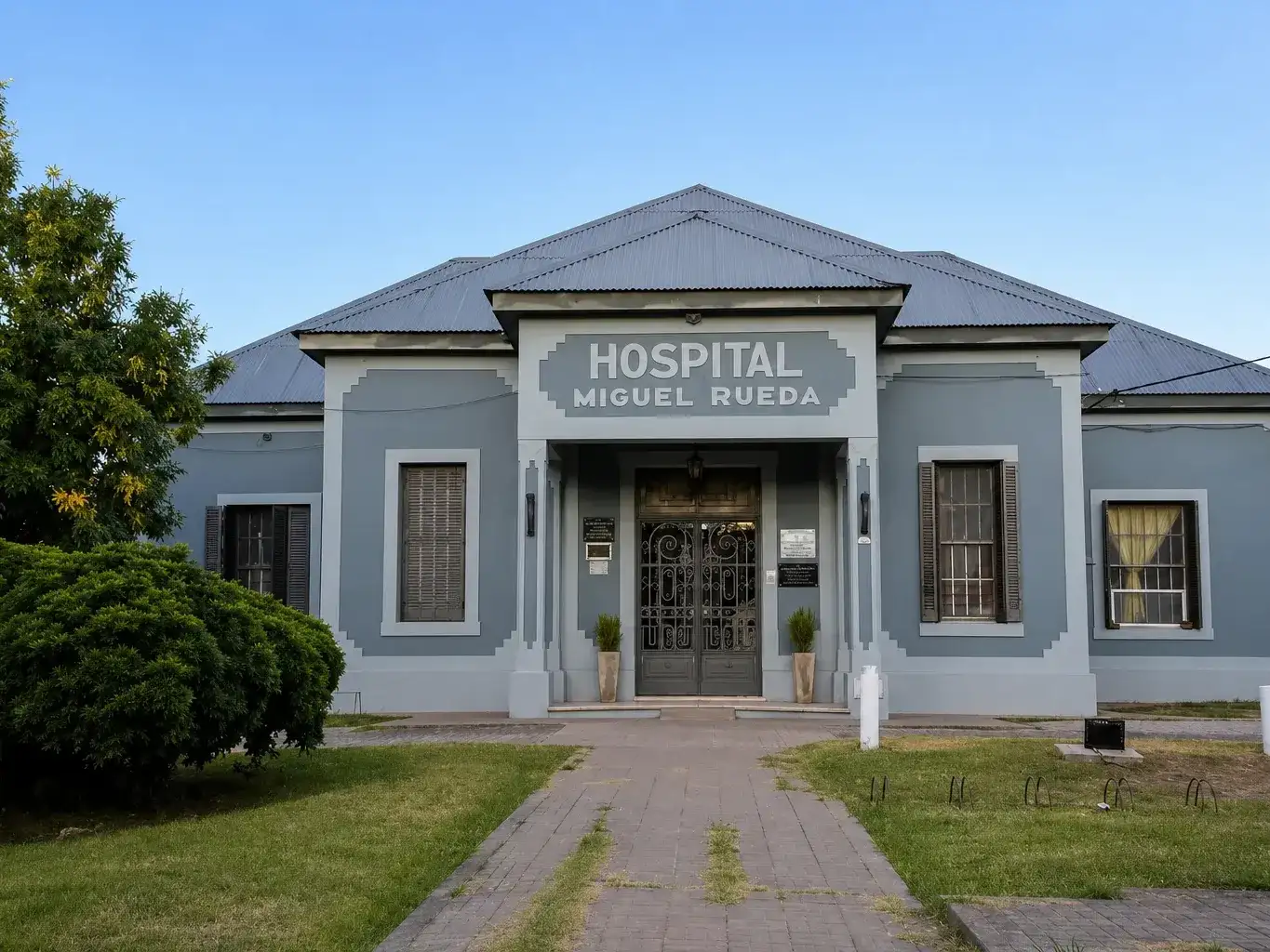 Hospital "Miguel Rueda" de Santa Isabel, sede original del resonante caso. Foto: Gentileza