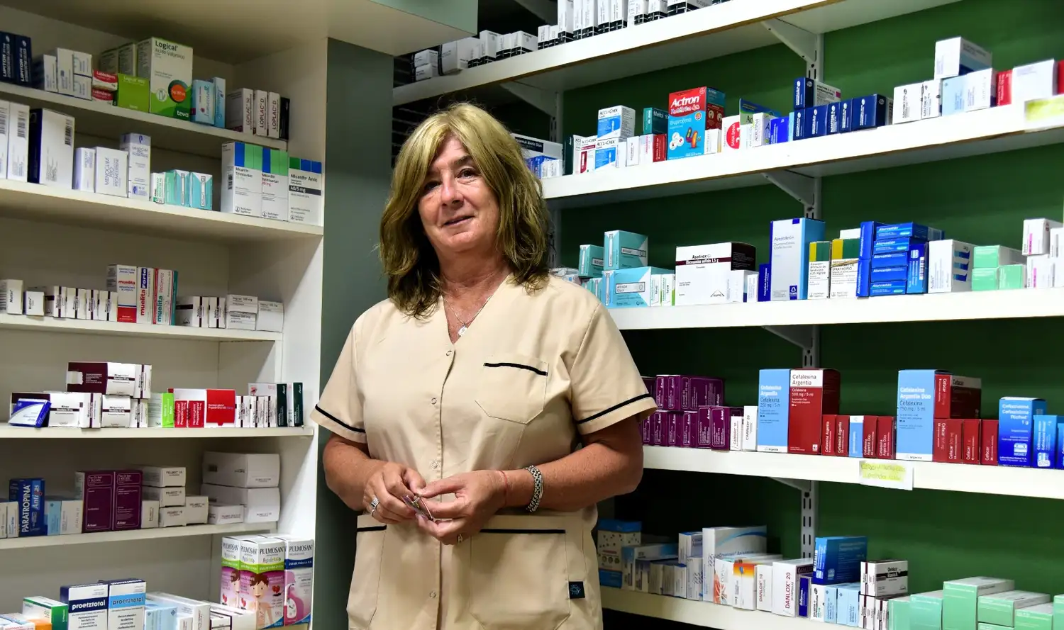 “Cada vez más la gente pregunta por los medicamentos genéricos”, reconoció Gagliano.