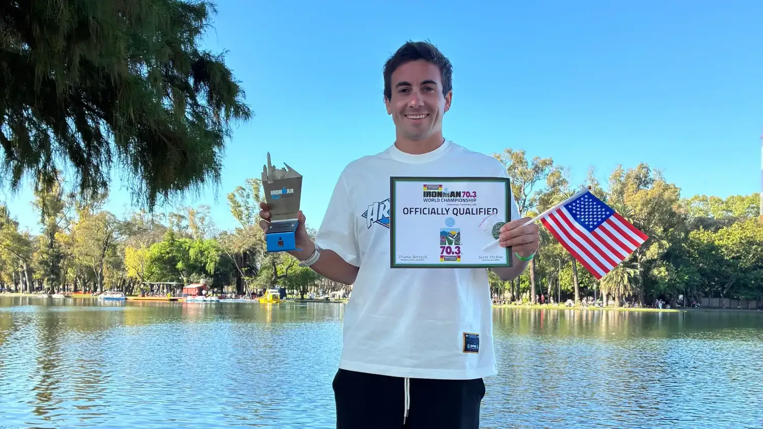 Diógenes voló en Buenos Aires y clasificó al Mundial