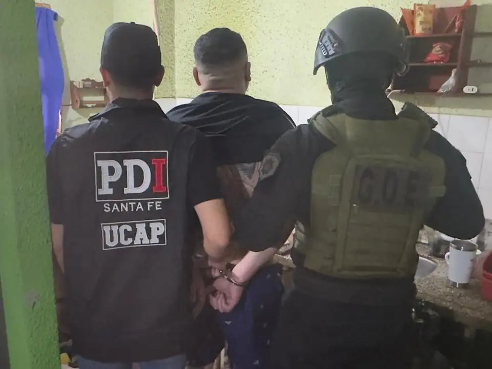 Fue apresado en el barrio Las Flores de Santa Fe.