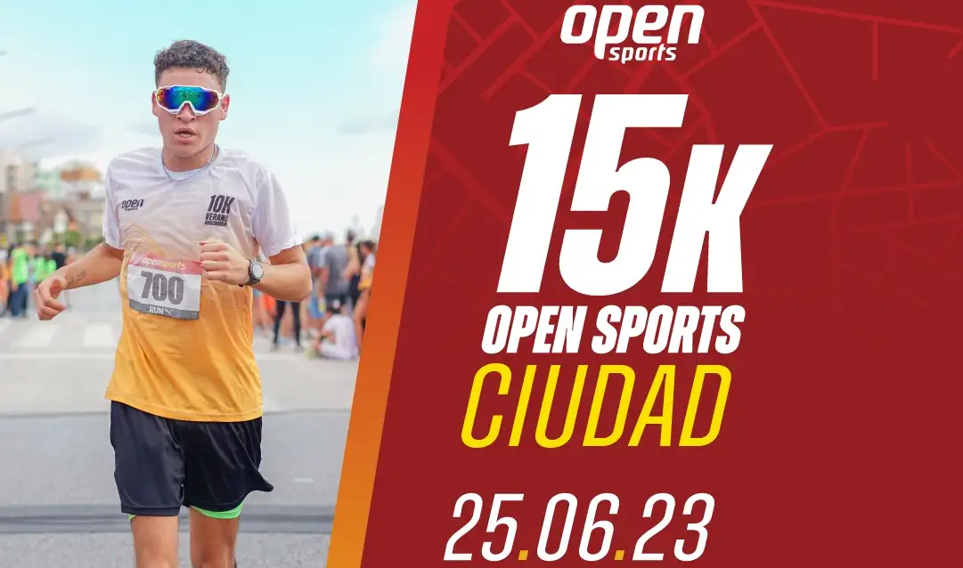 Open Sports tendrá sus 15K Ciudad