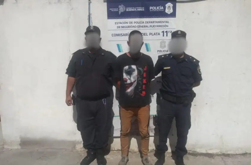 Tras una persecución detuvieron a dos personas por robar una moto
