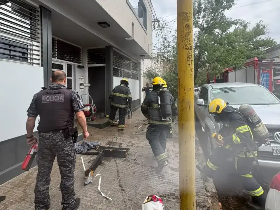 incendio barrio sarmiento