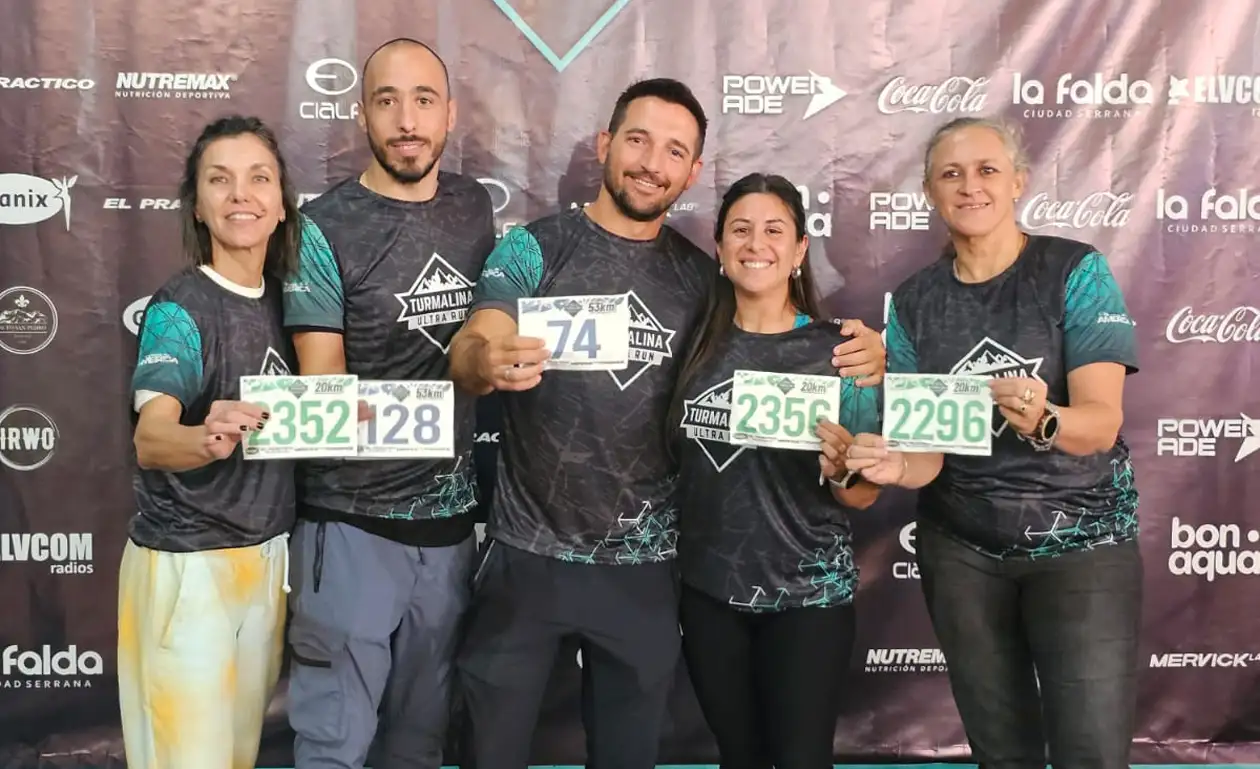 Algunos integrantes del ViRunningTeam.