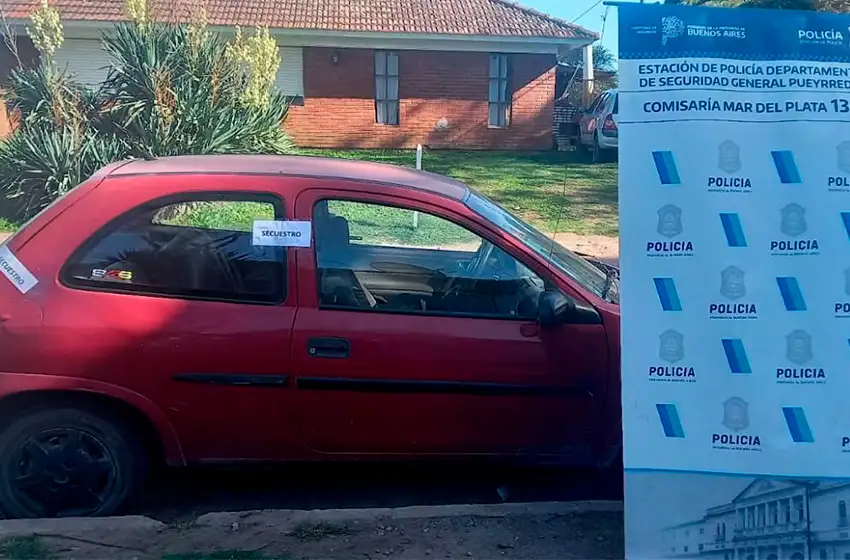 Quiso escapar en un auto robado y fue detenido en Playa Serena