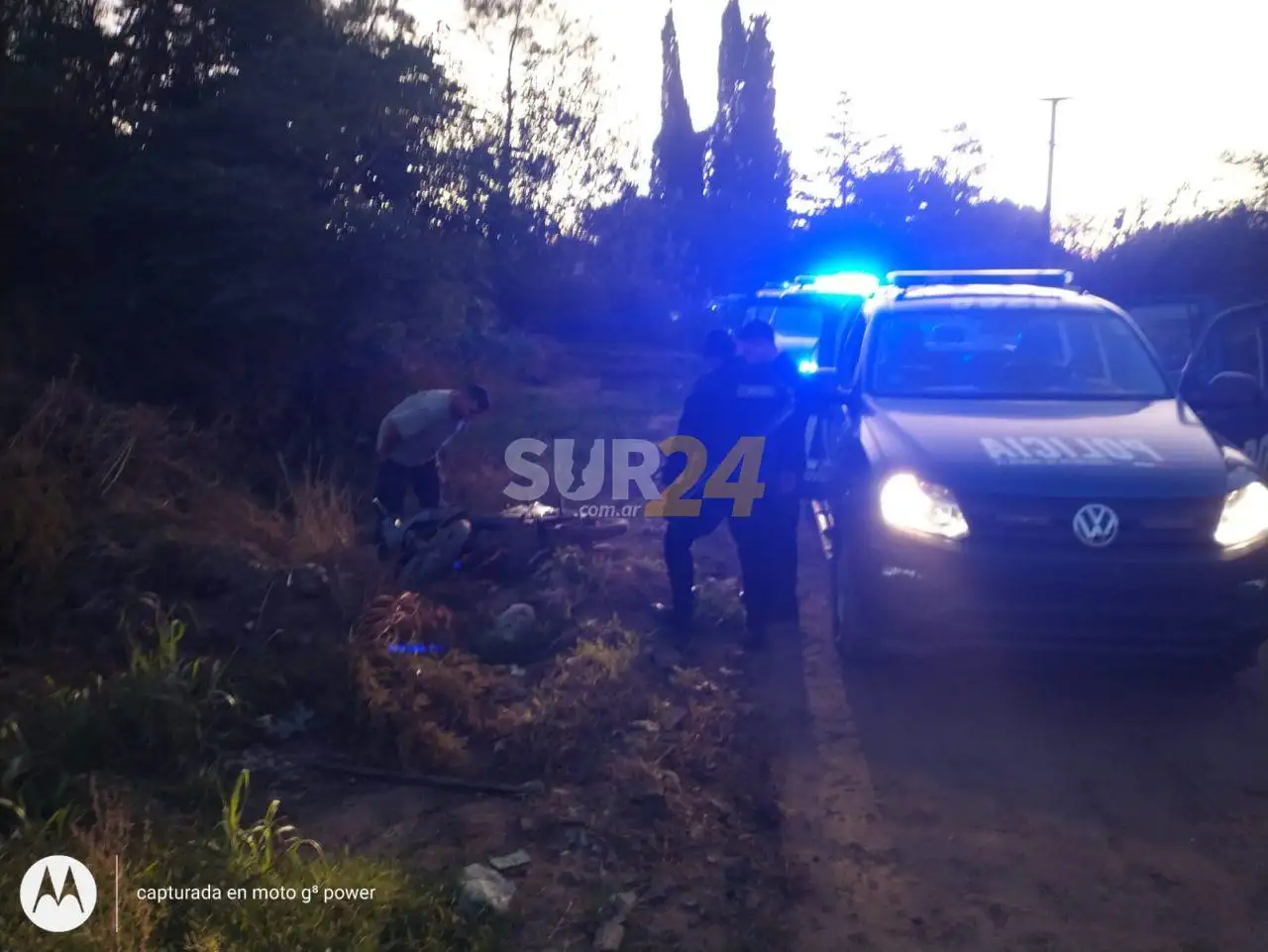 Comando Radioeléctrico de Venado recuperó moto robada en San Eduardo