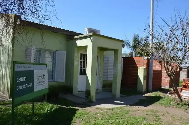 El centro de salud previo a la remodelación