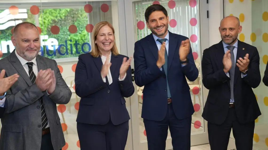 Satisfacción de la delegación santafesina en la jornada inaugural. Foto. GSF