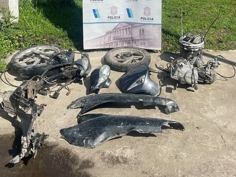 La víctima fue quien alertó a las autoridades sobre el paradero de su moto.