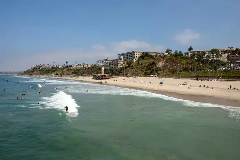 Cerraron una popular playa en California tras el ataque de un tiburón a un surfista