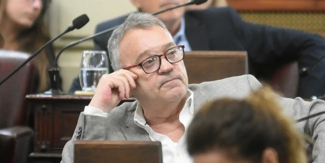 Gabriel Real actual secretario de Asuntos Legislativos de la provincia de Santa Fe.Créditos: Pablo Aguirre