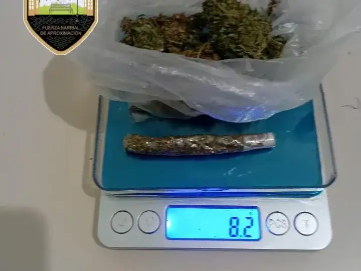 Aprehendieron a cuatro jóvenes con cannabis en un operativo policial