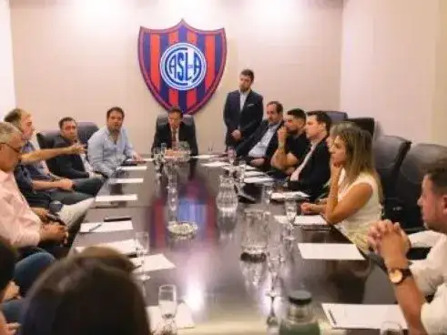 La Comisión Directiva de San Lorenzo de Almagro se reunió este martes y puso fin a una larga inestabilidad institucional. Foto. Archivo