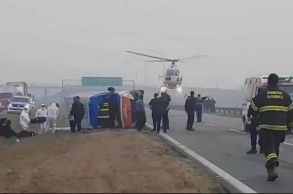 Accidente en la autopista Santa Fe – Rosario, altura San Lorenzo