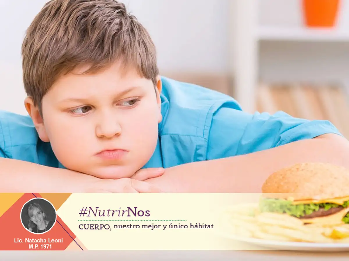 Obesidad infantil, es clave el rol de los padres para prevenirla 