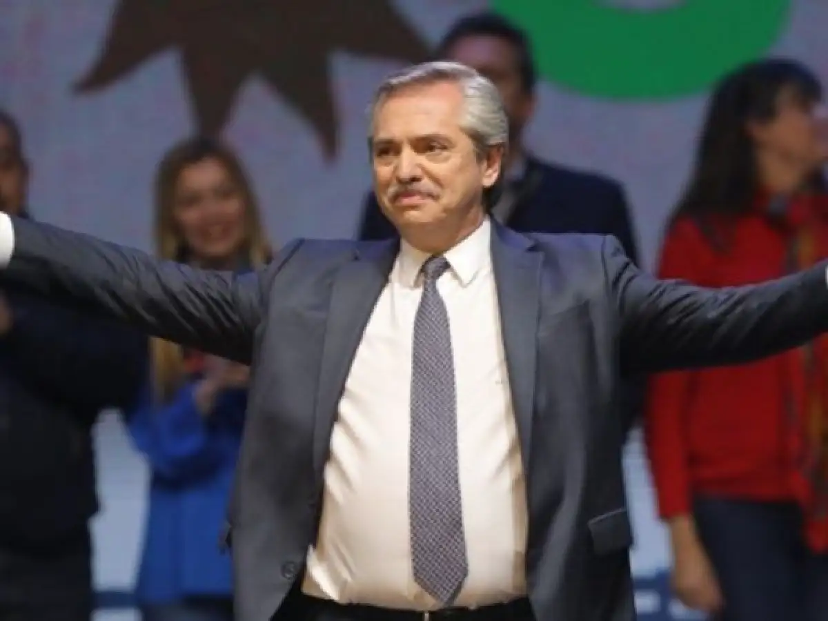 Alberto Fernández: “Yo me voy a ocupar del trabajo, la deuda y el hambre”