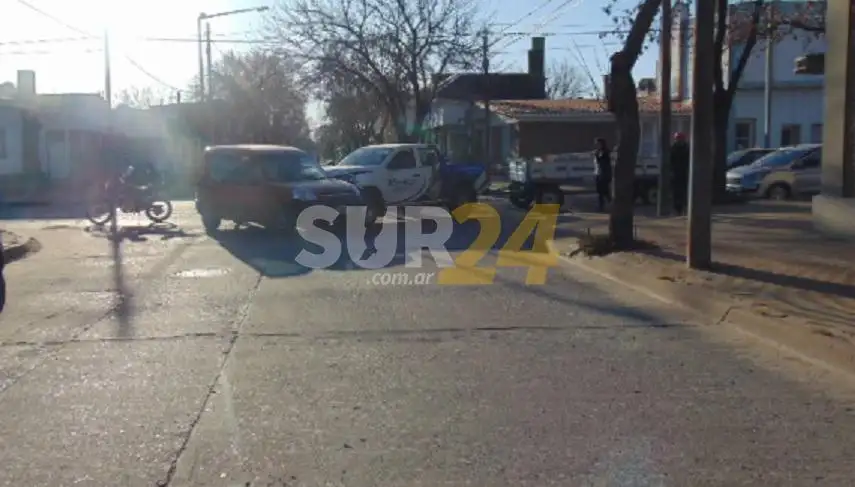 Venado Tuerto: lesionado en accidente entre utilitario y camioneta