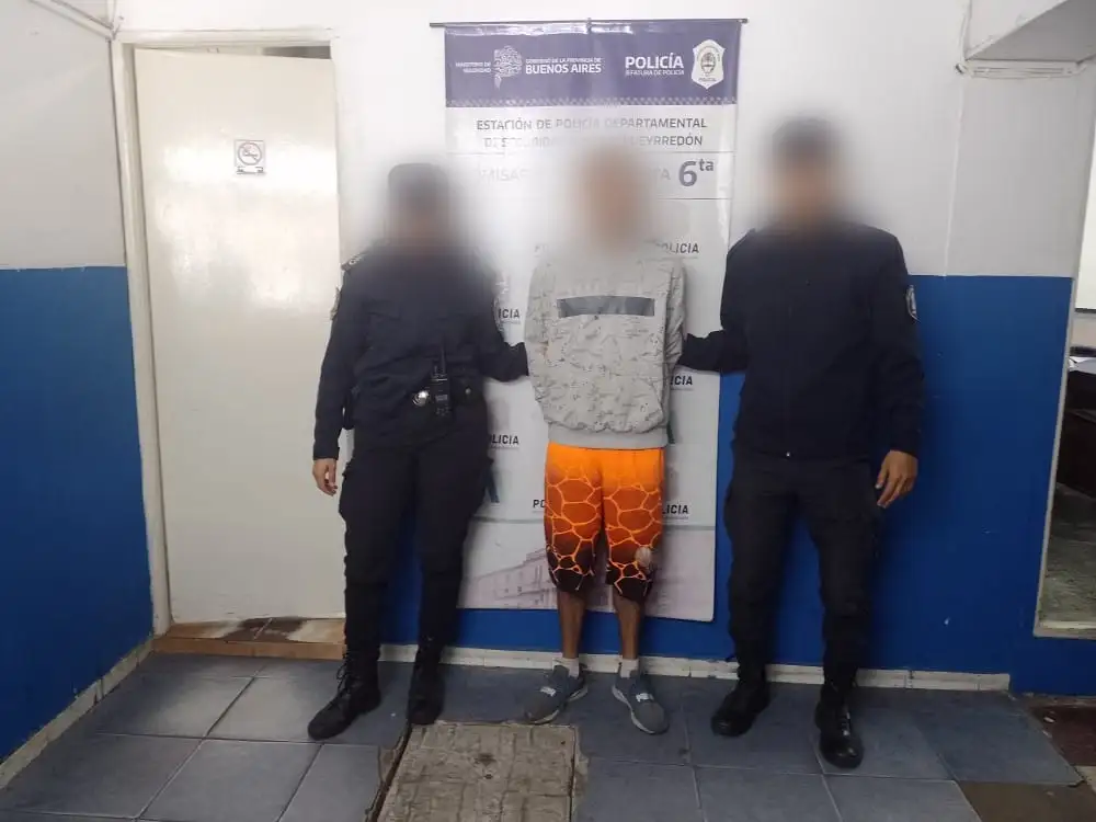 El hombre fue trasladado a la unidad penal de Batán.