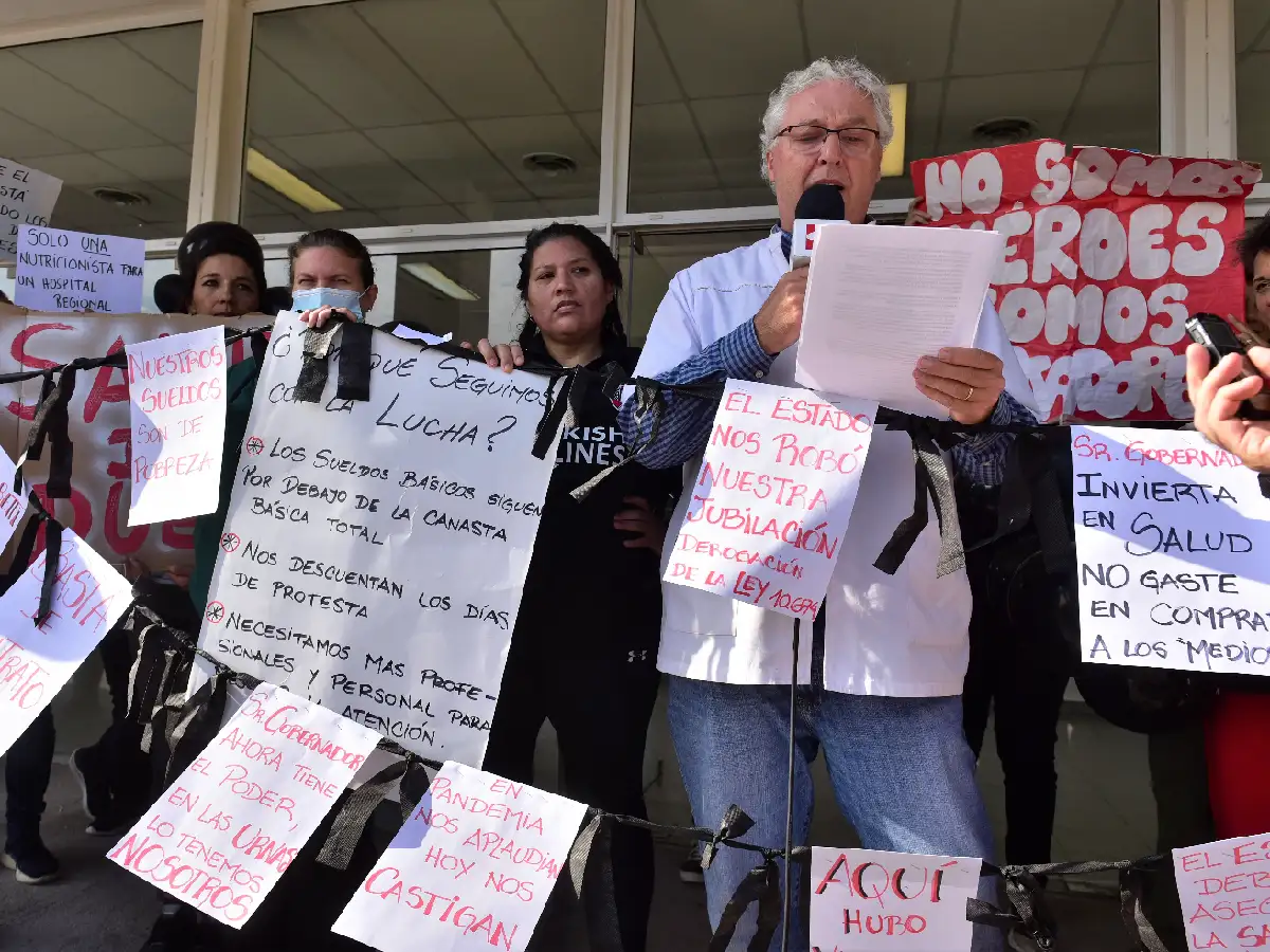 Trabajadores de salud volvieron a reclamar: “Falta mucho, pero mucho también hemos logrado”  