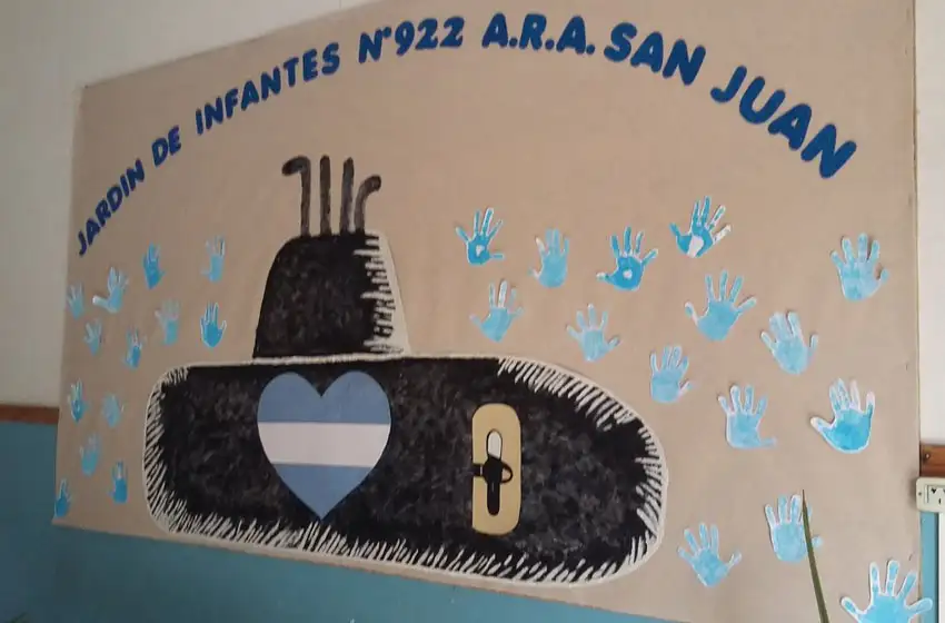 Con un acto emotivo, el jardín N°922 pasó a llamarse "ARA San Juan"