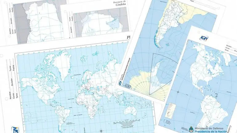Ya se pueden descargar gratis los mapas para el colegio