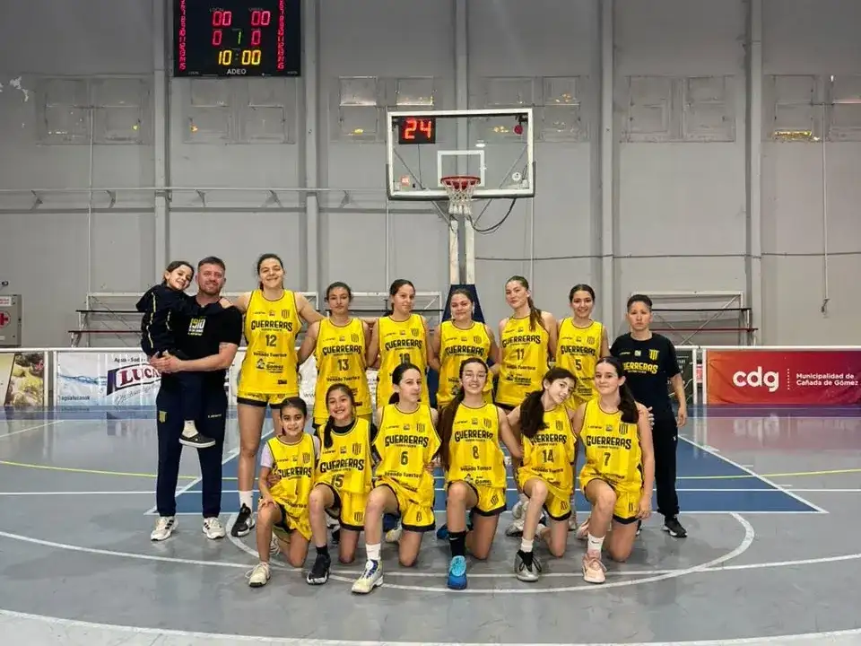 Las Guerreras siguen adelante en la Liga Federal Formativa U13.