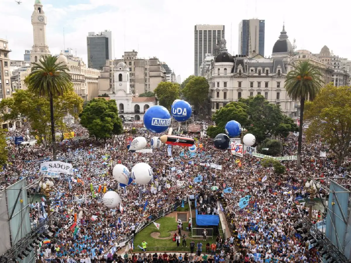 La CTA suma a gremios de la CGT a su marcha a la Plaza de Mayo 