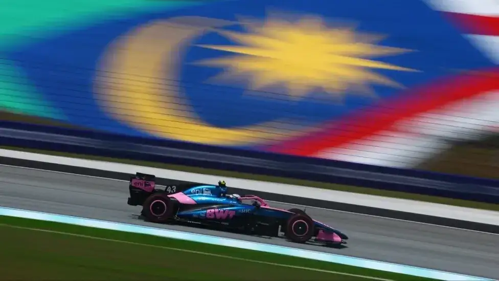 Colapinto largará desde el fondo en Sepang