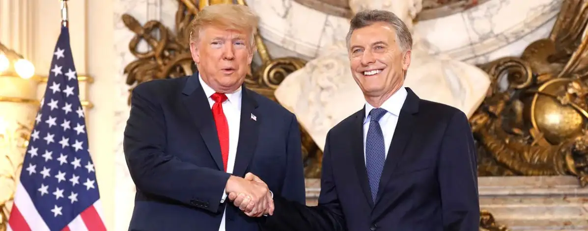 Macri agradeció el apoyo de Trump