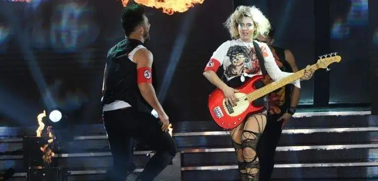 Leticia Brédice homenajeó a Charly García en el Bailando