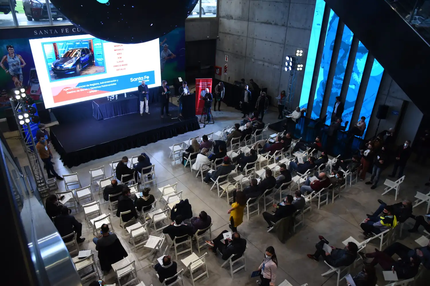 Se realizó la subasta pública de rodados decomisados y secuestrados del delito
