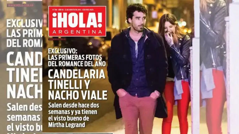 Las primeras fotos de Cande Tinelli y Nacho Viale como pareja