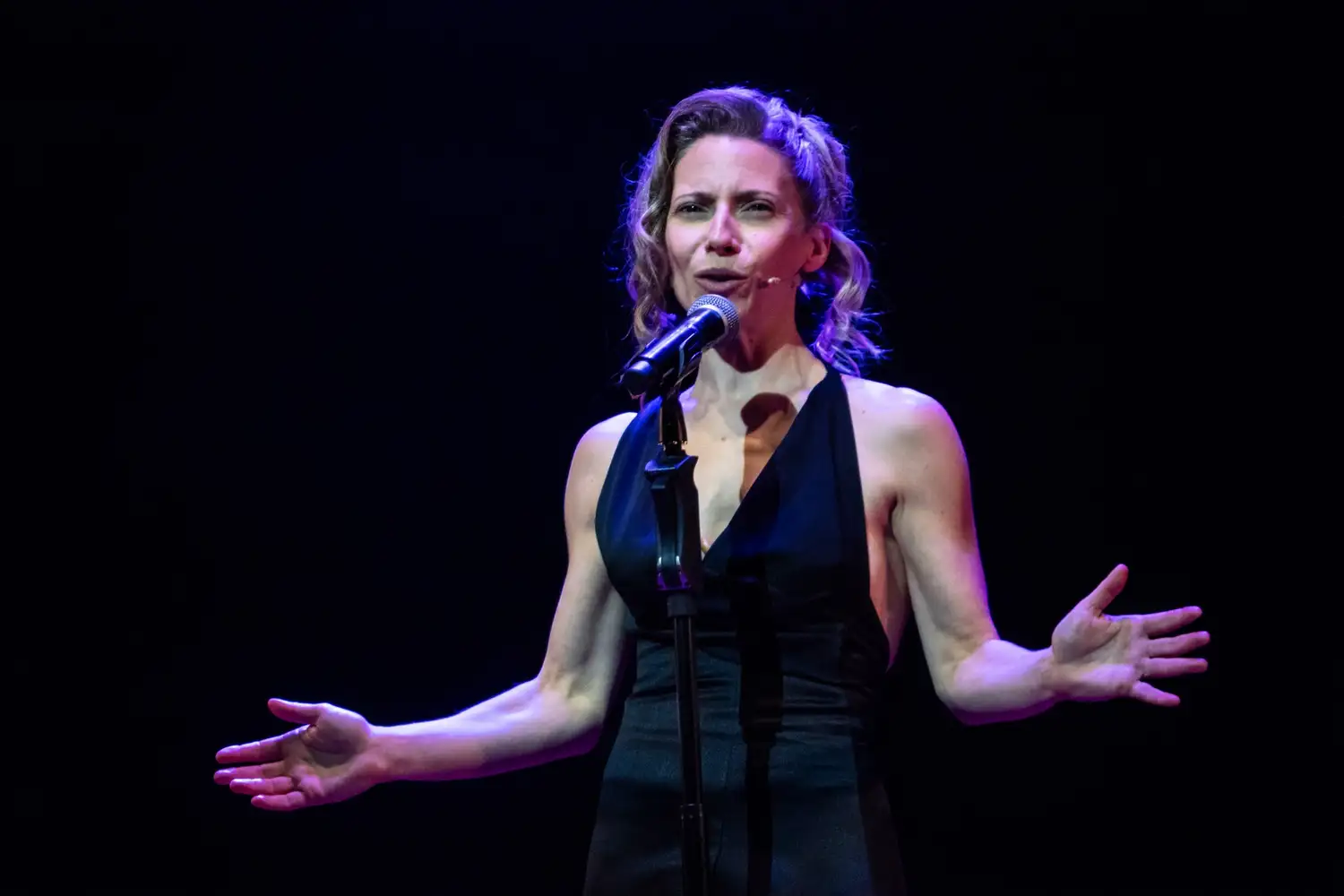 La cantante se encuentra en plena gira por el país y luego viajará a España con este show.