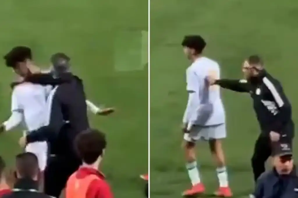 Jugador de Argelia agredido