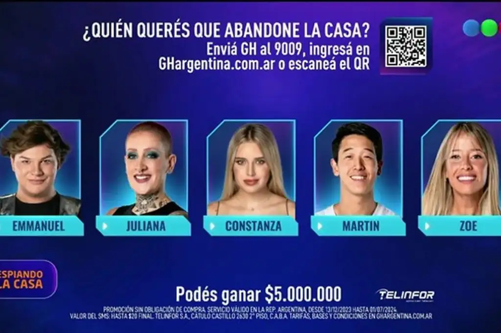 Placa de nominados