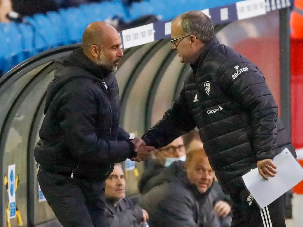 El Leeds de Bielsa empató con el City de Guardiola