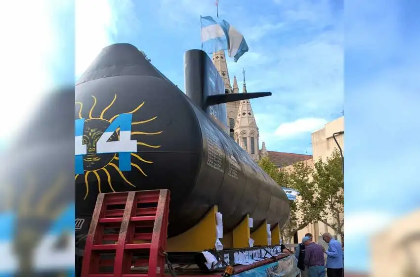 La réplica del ARA San Juan será presentada este domingo en Mar del Plata