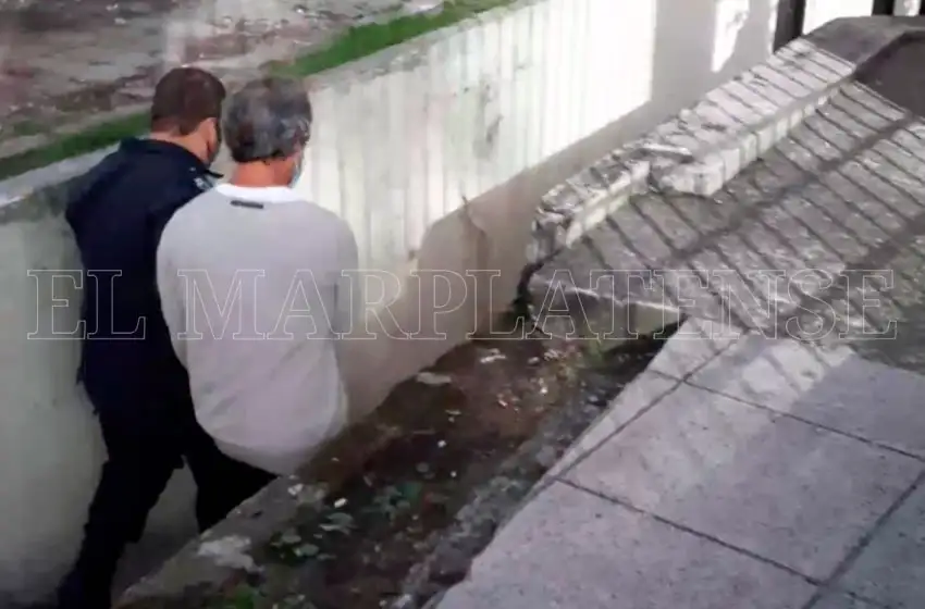 Atropelló en la escuela: García Castellanos llegó a Tribunales para declarar ante el fiscal
