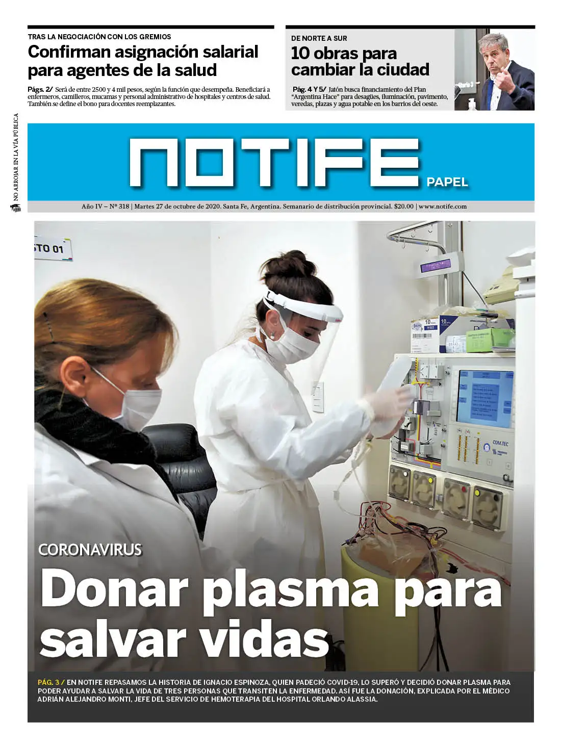 Semanario Notife: Edición N° 321