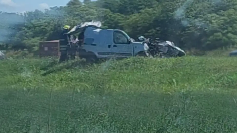 Murió un hombre de Morteros tras un choque frontal en la Ruta 1
