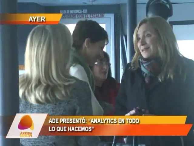 ADE presentó “Analytics en todo lo que hacemos”