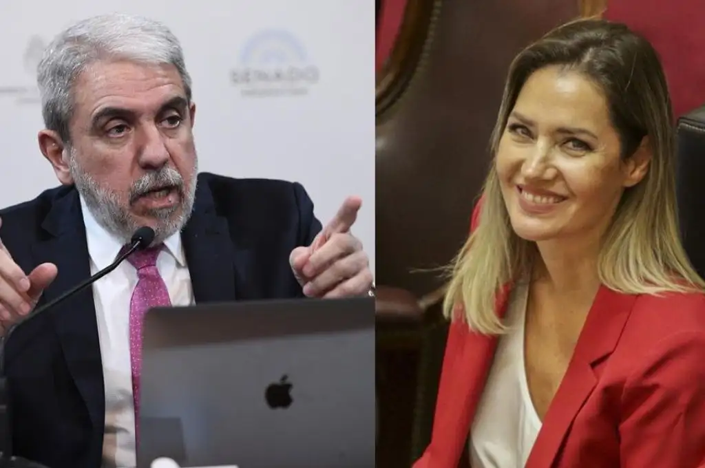 Aníbal Fernández y Carolina Losada se cruzaron por los gendarmes en Rosario