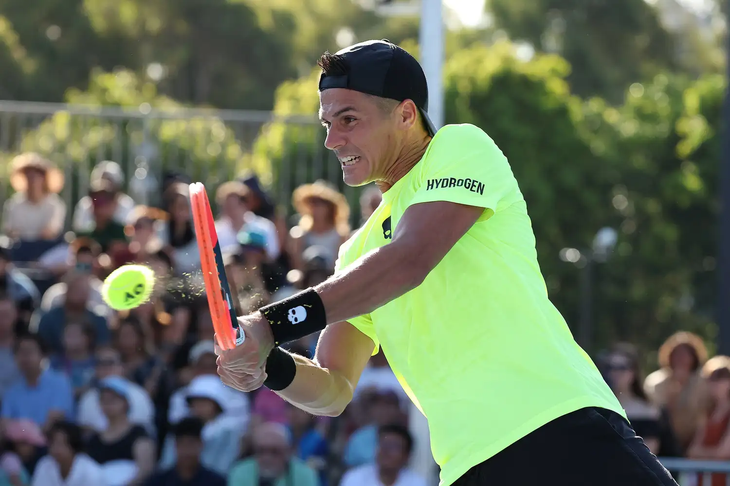Coria, máximo favorito a ganar el torneo, cayó en su debut