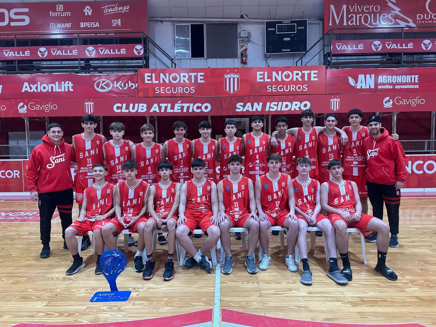 Todos los "pibes" de San Isidro jugarán a nivel provincial.