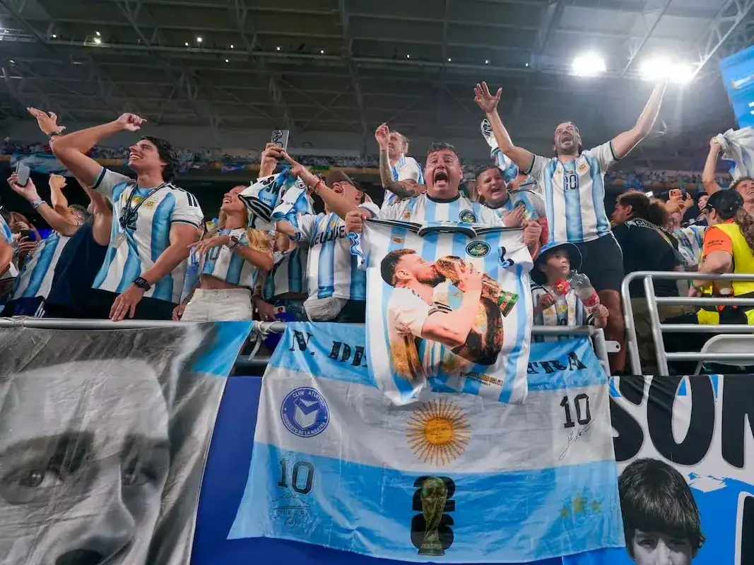 Miami fue territorio argentino: una demostración de pasión sin precedentes