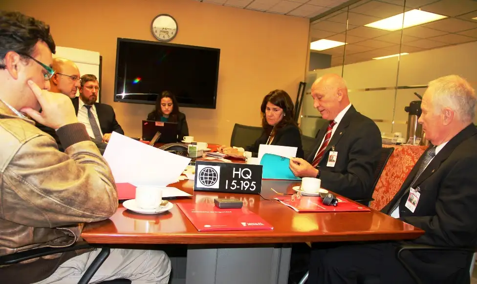 Bonfatti se reunió en Washington con autoridades de la OEA y la Coalición para la Prevención de la Violencia