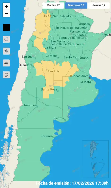 smn alertas