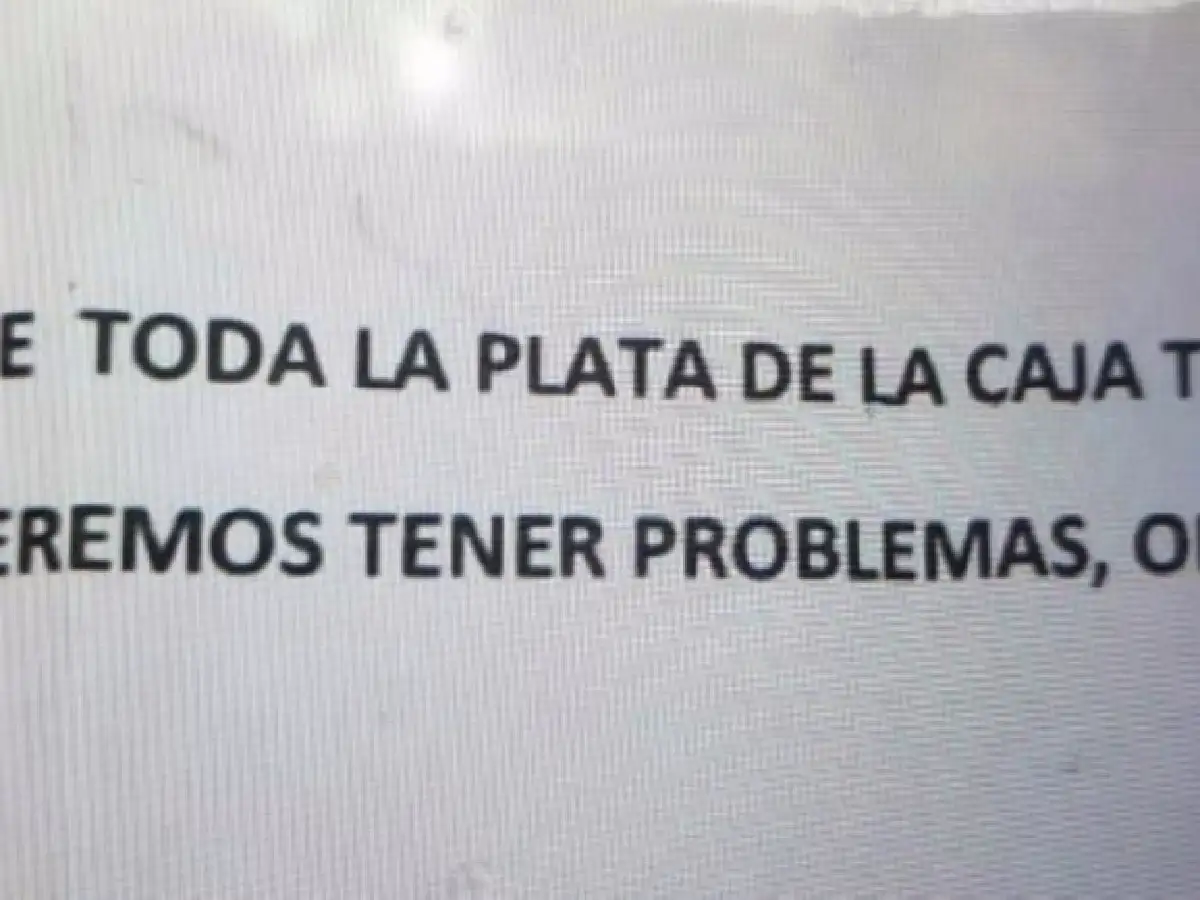 Detuvieron a un delincuente que robaba bancos amenazando a los cajeros con un papel