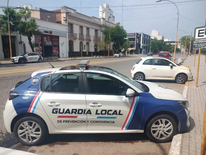 Ante el aviso, personal de la Guardia Local realizó un patrullaje en la zona.